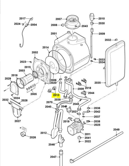 Capteurs Sondes NTC (Mesure température) De Dietrich Réf_S58733 – Occasion - Garantie